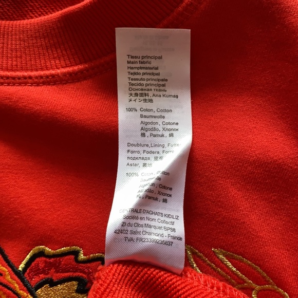 Kenzo Sweater Kids Sz 12 - Picture 5 of 5